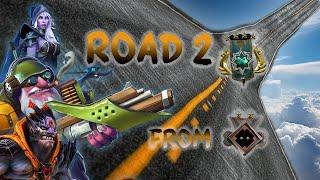 Dota 2 - Grind Road 2 ARCHON - BristleBack - Lose