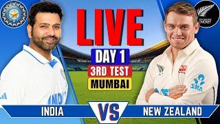 India vs New Zealand, 3rd Test, Day 1 | IND vs NZ Live Match | Live Cricket Match , Session 3