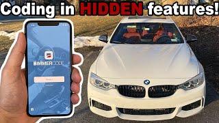 Top 5 HIDDEN features in your BMW 4 series (435i F32) using BimmerCode