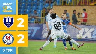 Тұран 2:2 Ордабасы | 1XBET QFL Лига кубогы 2024 | 3 тур | Ойынға шолу, 20.07.2024