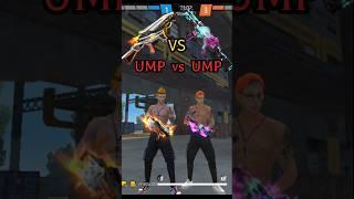 free fire EVO UMP- BOOYAH DAY 2021 VS BOOYAH DAY damage test challenge #youtubeshorts #ump #shorts