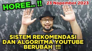 SISTEM REKOMENDASI VIDEO YOUTUBE SUDAH BERUBAH  #rekomendasiyoutube