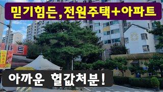 믿기힘든,전원주택+아파트~경기도광주,마당,정자,마루,전원주택입니다 아파트2채를1개값으로,단독주택,아파트,별장,경매직전,급매물부동산 매매,급매물과 반값매매/010-7923-3663