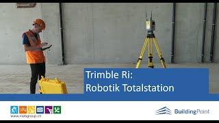 Trimble Ri - Robotik-Totalstation  | Video für Gebäudetechniker | DE Version