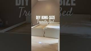 DIY Twin Beds Into A King-Sized Trundle Bed (and it’s awesome)