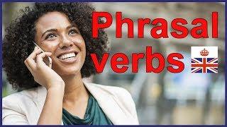 Common PHRASAL VERBS - English vocabulary