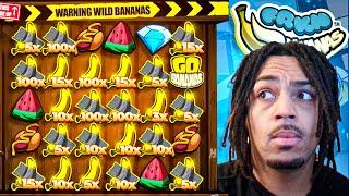 FRKN BANANA SLOT GAVE ME HUGE MULTIPLIERS ON BONUS BUY SESSION...