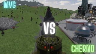 MonsterVerse Godzilla vs Cherno Alpha
