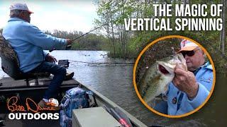 The Magic of Vertical Spinning | Bill Dance Outdoors