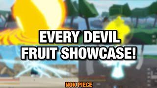 EVERY DEVIL FRUIT SHOWCASE IN NOK PIECE!