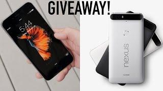 (CLOSED) GIVEAWAY: Apple iPhone 6s Plus vs Nexus 6P! You Choose!