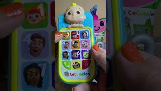 ️COCOMELON JJ’s FIRST LEARNING PHONE ~ MUSICAL FUN AND LEARNING TOY  #shorts  #viral #trending