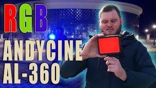 Обзор AndyCine AL-360. Накамерный RGB свет для видеосъемки.