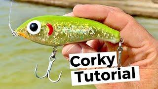 Corky Suspending Lure Tutorial (Paul Brown Fat Boy Pro)