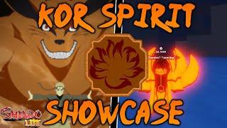 Shindo Life: Kor Tailed Spirit (Gen 2) Showcase