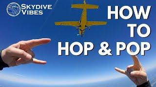 Skydiving Hop & Pop | Tips for Low Altitude Exit