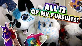 All of my personal fursuits!!