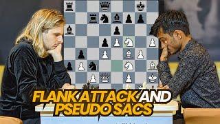 Flank Attack and Pseudo Sacs - Rapport v Aravindh | 10th Gashimov Memorial