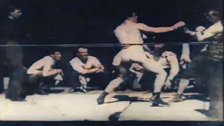 First Boxing Match Ever Filmed: Mike Leonard vs Jack Cushing COLOR - 1894