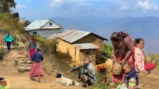 Unseen Beautiful Mountain Villages with Simple Happy Life | Most Peaceful Living | BijayaLimbu