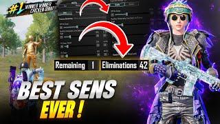 wow  I Got 42 Kills In Only One Match With Best Sensitivity  ! english commentary  pubg mobile