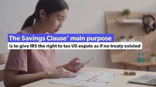 US Global Tax - The Savings Clause