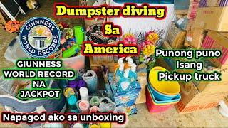 Guinness world record ang jackpot naloka ako sa #unboxing #dumpsterdiving #guinnessworldrecords