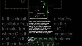 Hartley Oscillator Circuit - Using a transistor (Electronics 101)