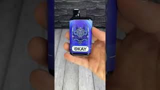 Злые OKAY 5000 затяжек / Распаковка электронной сигареты #shorts #asmr #unboxing