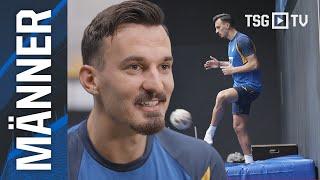 "Fühle mich momentan überragend" | Mergim Berisha ist zurück am Trainingszentrum