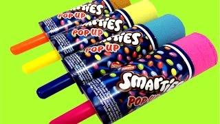 Kinetic Sand Magic Ice Cream Smarties Pop Up Surprise Toys