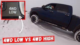 4WD Low vs 4WD High | What is the Difference? **Heavy Duty Mechanic Explains**