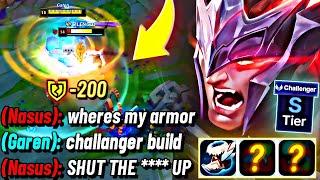 New '' S TIER '' CHALLENGER BUILD (Garen is SO BACK)