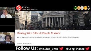 Dr Raj Persaud: Dealing With Difficult People At Work