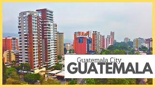 Skyline of GUATEMALA CITY  | Stunning Drone Footage Over Zona 14 & Obelisco in 4K