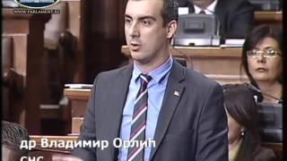 SNS Cukarica - Dr Vladimir Orlic vs Srdjan Nogo  - Replika, 18.11.2016.