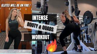 INTENSE GLUTE AND LEG WORKOUT| grow that booty!