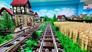 LEGO City Train Ride! - Super Realistic, self-driving Trains