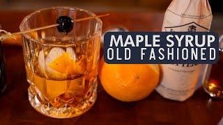 Old Fashioned Recipe With Maple Syrup | Whiskey Cocktails