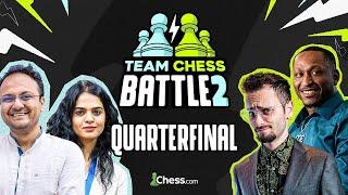 TEAM CHESS 2: GothamChess Levy & James Canty vs. Tania & Sagar Shah