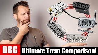 What's The BEST Trem For Your Stratocaster? - Comparing 5 Aftermarket Trems!