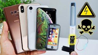 USB Killer vs iPhone XS Max/XR Fake, Note 9 & Juul! Instant Death?