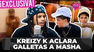 ¡EN EXCLUSIVA! KREIZY K DESMIENTE A DILON BABY Y ÁNGEL AMIRI ACLARA GALLETAS A MASHA