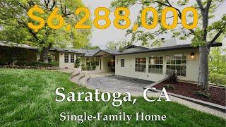 Tour a Luxury Single Family Home in Saratoga CA | Off Market