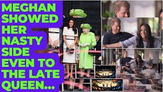 MEGHAN - HOW DISRESPECTFUL TO THE LATE QUEEN .. SHOCKING #meghan #meghanharrynews #royal