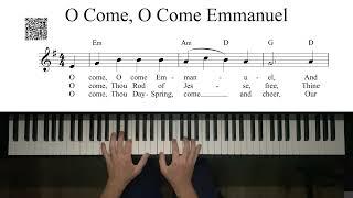 O Come, O Come Emmanuel - Lead Sheet Improvised Arrangement - 3198pts