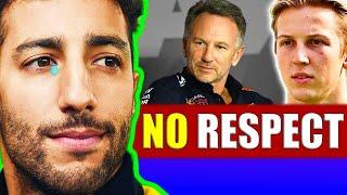 Ricciardo FIRED by Red Bull! (disgraceful) 