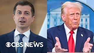 Buttigieg responds to Trump's insults on D.C. plane crash