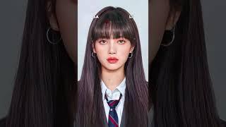 Trying the Symmetrical Face Trend on Lisa #blackpink #blinkies #lisa #viral