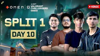 [HINDI] OMEN VALORANT Challengers South Asia 2025 Split 1 - Day 10